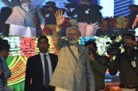 ‘Now Speed of VIKAS will be Faster as Tripura is settled in Peace and Developing Fast’: Claims Modi amid Record-Breaking Violence in State ‘Now Speed of VIKAS will be Faster as Tripura is settled in Peace and Developing Fast’: Claims Modi amid Record-Breaking Violence in State